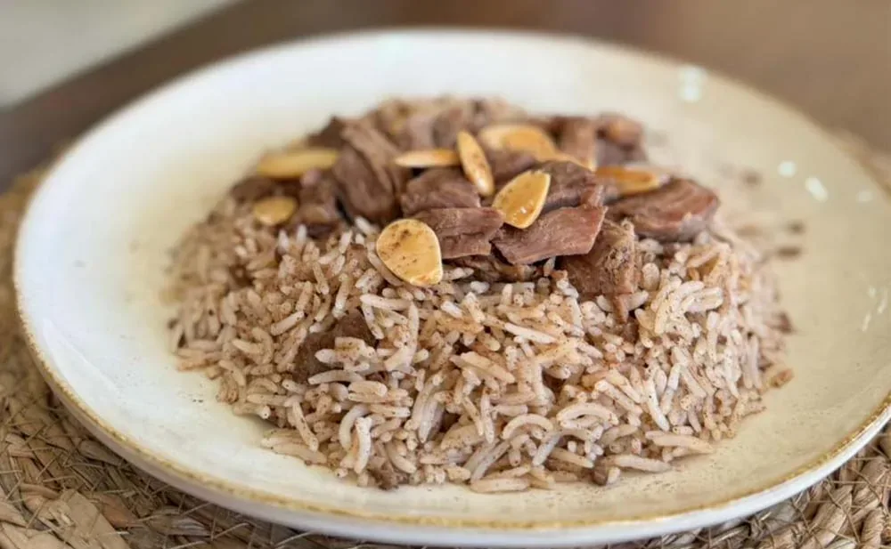 Rice with meat (lamb)