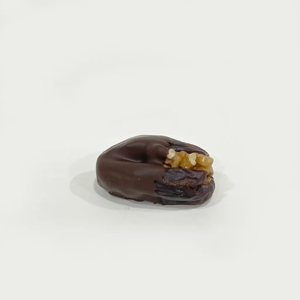 Walnuts Stuffed Dates dipped in Chocolate