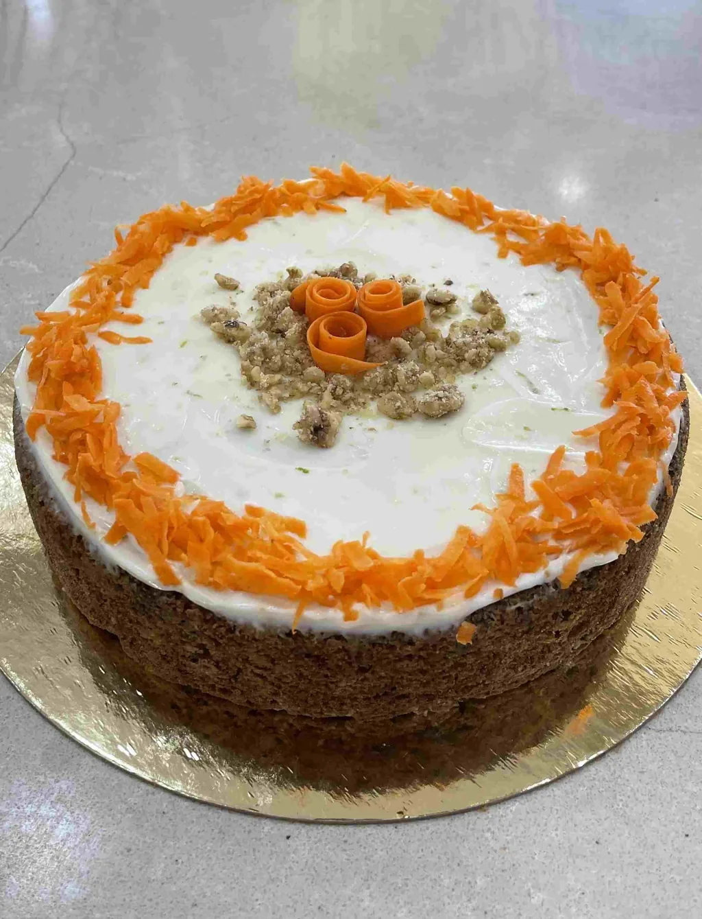 light Carrot Cake  